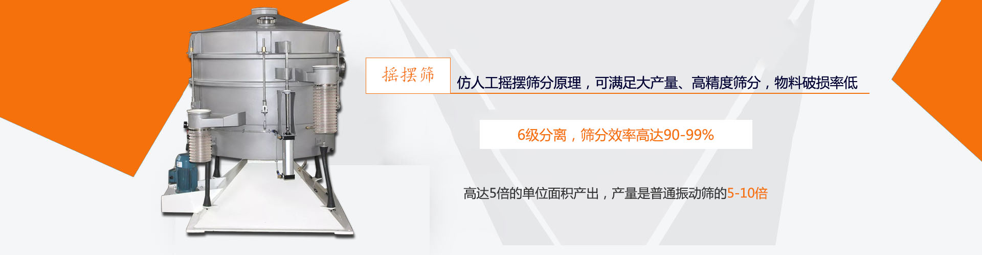 大產(chǎn)量、高精度的篩分設(shè)備